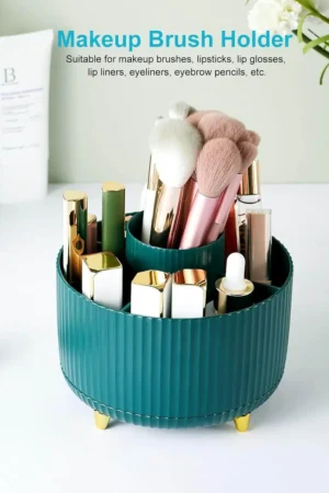 360 Degree Rotatable Makeup Brush Holder