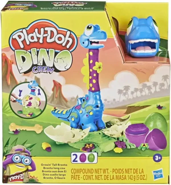 Dino Crew Growin' Tall Bronto Toy Dinosaur