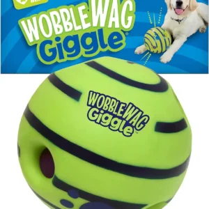 Interactive Dog Toy, Fun Giggle Sounds