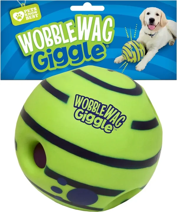 Interactive Dog Toy, Fun Giggle Sounds