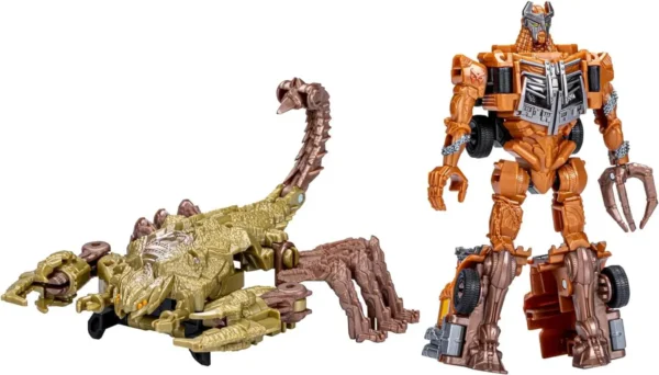 Rise of The Beasts Movie, Beast Alliance, Beast Combiners 2-Pack Scourge & Predacon Scorponok